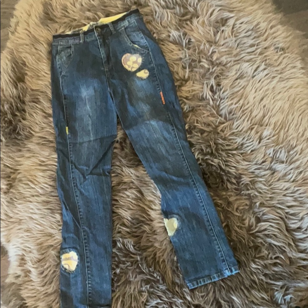 99%cotton jeans